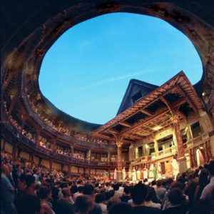 London’s new Globe Theatre provides a faithful reconstruction of the original and offers the opportunity to experience drama as the Elizabethans and the Jacobeans did [Photo Credit: Shakespeare's Globe Image Library]